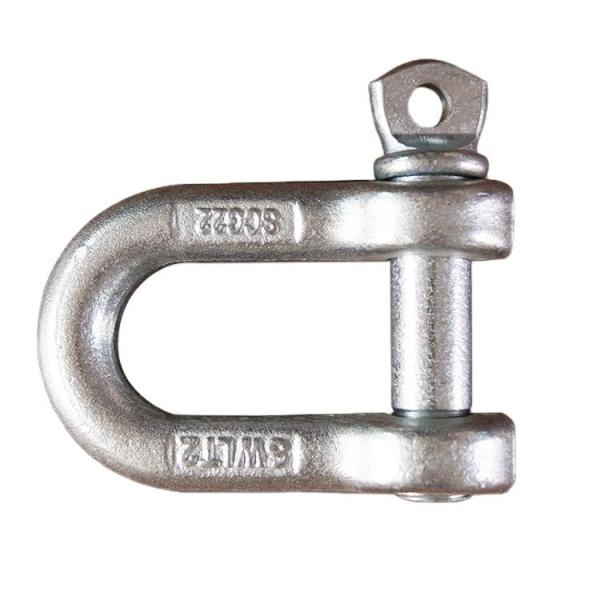 Quality CE Certified Japan Type Dee Bow Shackle For Heavy Duty Lifting Rigging Operations for sale