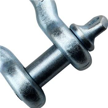 Quality Rigging Electric Galvanized G-209 Screw Pin Anchor Shackle OEM for sale