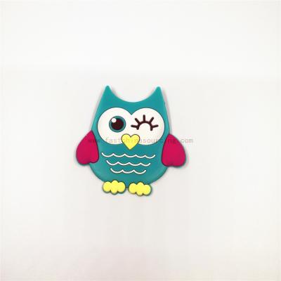 China custom shape silicone rubber Shock absorption anti - slip sealing good feel colorful for owl cartoon animation for sale