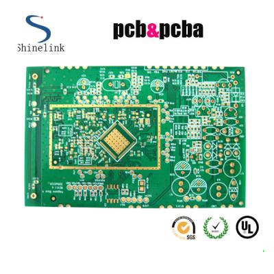 China Quick turn single layer printed circuit board , 1 layer Green printed circuit board for sale