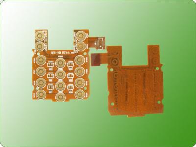 China Small Flexible printed circuit boards with Etched characters FPC for sale