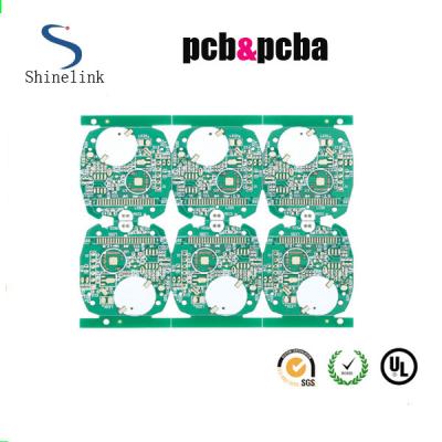 China TG130 FR4 double sided pcb  with 2.0 thickness 2 layers pcba for sale