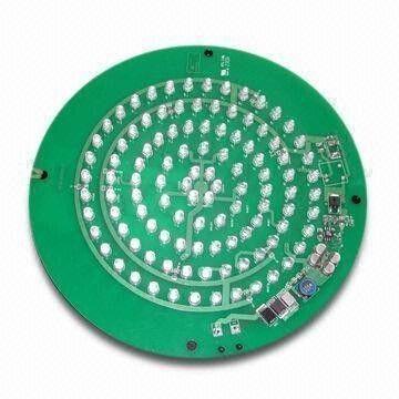 China Green LED PCB Assembly FR4 Based PCB 2.4mm Lead free HASL finished for sale
