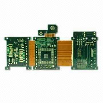 China Immersion gold Rigid Flexible PCB printed circuit boards for touch screen , rigid flex board for sale