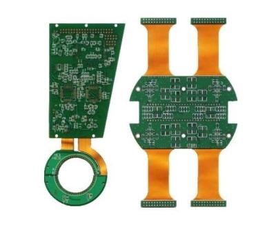 China Verious types rigid flexible pcb Green Sodermask with quick delivery for sale