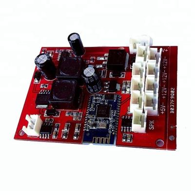 China Red Printed Circuit Board Assembly , PCBA Smt Pcb Assembly Service Immersion Silver for sale