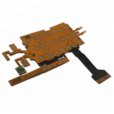 China PWB tomado partido flexível do Polyimide da placa de circuito impresso único FPC da membrana do teclado numérico à venda
