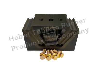 China Heavy Truck Rear Engine Mount Bracket NR Rubber Material OEM Service for sale