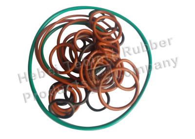 China High Temperature Silicone O Rings Red Black Green Brown Color for sale