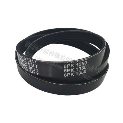 China 6pk1350 Rib Support Belt EPDM Pk Ribbed Belt V for sale