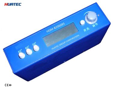 China ISO2813, ASTM-D2457, DIN67530 Gloss Meter Model HGM-B206085 Micro Tri Gloss Meter for sale