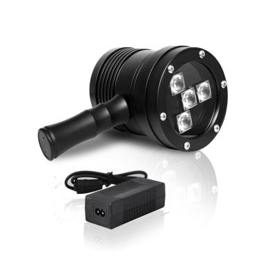 China Lámpara ULTRAVIOLETA penetrante negra AC100-240V de la luz fría del PDA 365nm LED de la prueba en venta