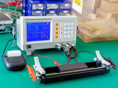 China Operação simples do instrumento totalmente automático do equipamento de testes do metal da corrente de redemoinho à venda