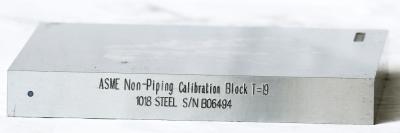China 19mm Thickness Duplex Asme Ut Calibration Block for sale