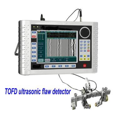 China Digital TOFD Ultrasonic Flaw Detector Negative square wave pulse adjustable TOFD400 for sale