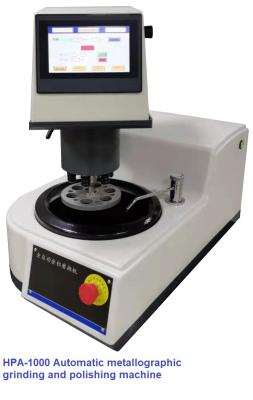 China 6 Samples Plc Control Metallographic Grinding And Polishing Machine Single Disc Automatic for sale