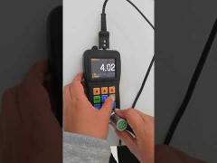A scan ultrasonic thickness gauge calibration