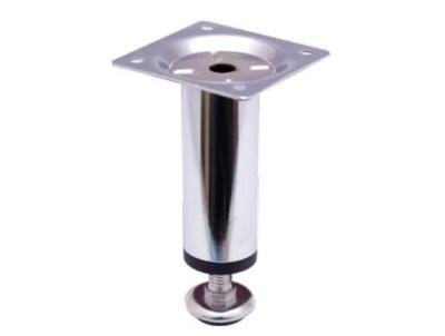 China Iron Material Metal Furniture Leg for Sofa / Cabinet D30xH80/90mm Size for sale
