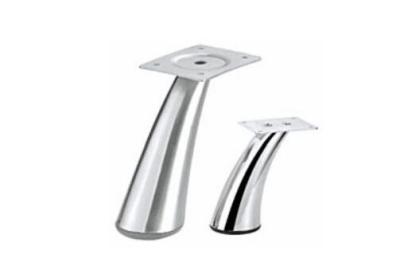 China Chrome Plated Metal Feet For Furniture Legs , Metal Sofa Feet Replacement for sale