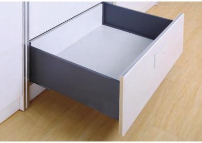 China Full Extension Kitchen Tandem Box Drawer Slide Cold Rolled Steel 270-550mm for sale