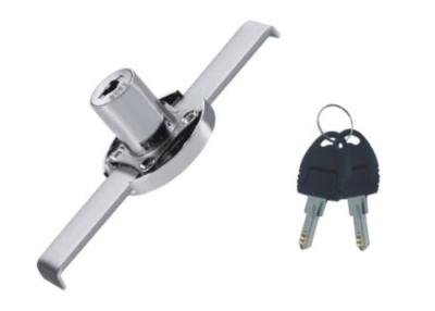 China Nickel Plated / Black Cabinet And Drawer Locks Endurable Zinc Alloy For Office for sale