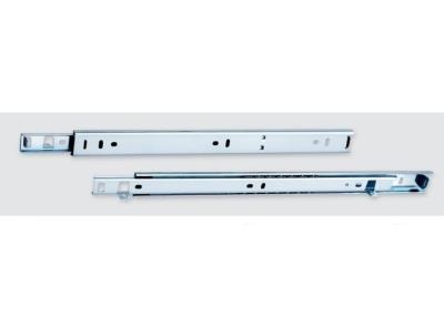China 2 Fold Bottom Support Ball Bearing Drawer Runners With 15kgs Loading Capacity for sale