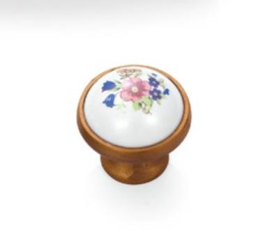 China Picture Printed Cabinet Knobs And Handles , Small Zinc Alloy Handle for sale