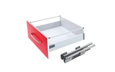 China Twin Wall Tandembox Drawer Systems Soft Self Closing 270 - 700mm Custom Color for sale