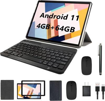 China Custom Android11 Quad Core 10 Inch Ultrabook 1280x800 IPS 4GB+64GB for sale