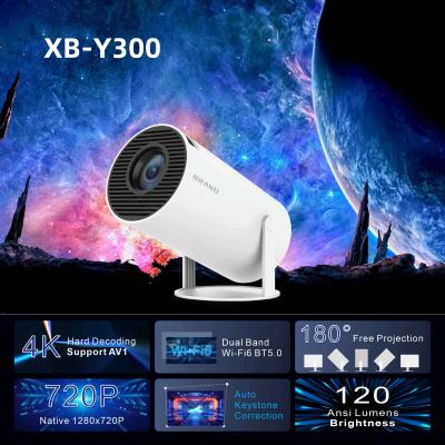 China Smart Projector 1080P Home Theater Projector with 8000K ± 1000K Color Temperature en venta