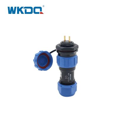 China Sp Series Aviation Waterproof Connector IP68 Plug Socket Wk17 Rear Nut Threaded Coupling for sale