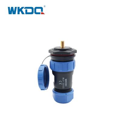 China Threaded Socket Cable Waterproof Connector Plug Panel Mount IP68 Wk29 Pin for sale