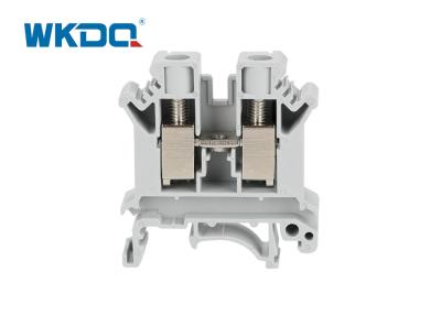 China JUK 10N Screw Clamp Electrical Terminal Block DIN Mounted Type Phoenix Switches Power Distribution for sale