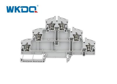 China JDLD 2.5-3VN Spring Loaded Terminal Connector Triple Deck Low Voltage Screwless for sale