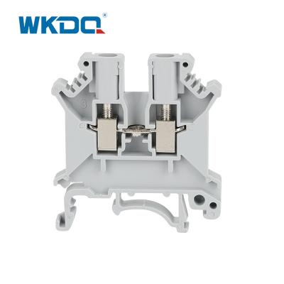 China LUK3N Din Rail 35mm Electrical Terminal Block With 2.5mm2 Connector for sale