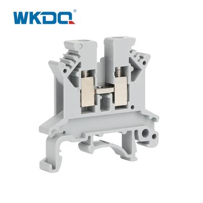 China 32A PA66 Wire Screw Electrical Terminal Block UK 2.5B for sale