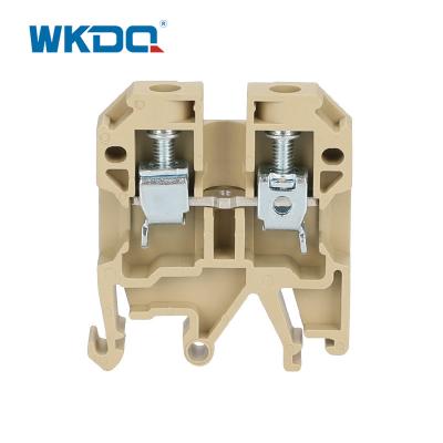 China JSAK 6EN Low Voltage Screw Connection Terminal Block Safe Contact For Creating Potential Distribution for sale
