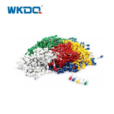 China Conector folheado a níquel de nylon durável de friso tubular do cabo terminal das virolas do ² de VE6012 6.0mm à venda