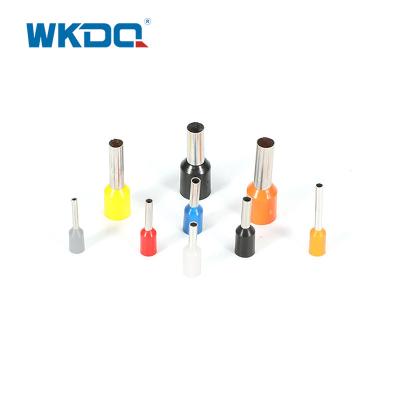 China VE0508 0.5mm² Insulated Cord Wire End Ferrules Terminal Boots Lace Copper Ferrule Wire Crimp for sale