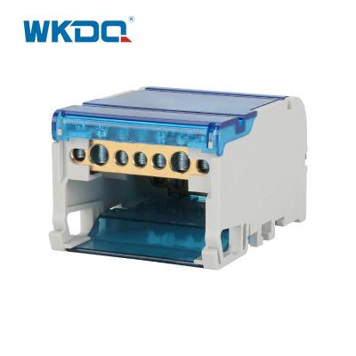 China Compact 4 Pole Power Distribution Block Box UK 407 Customized Logo Available for sale