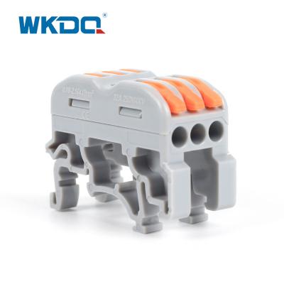 China Fire Resistant Universal Terminal Block Plug - In Electrical Wire Connector for sale