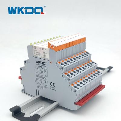 China DC Solid State Terminal Block Relay Ultra Thin BPT Intermediate Din Rail Relay for sale