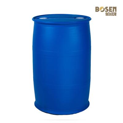 China HDPE Blue 200L Plastic Drum Chemical Enclosed Sealed Plastic Barrels for sale