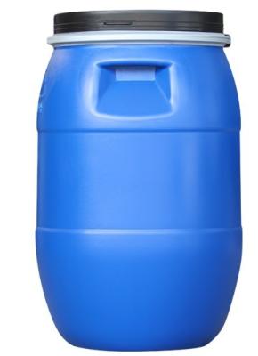 China Capacity 60L Plastic Barrel Drum Polyethylene High Density Open Head for sale