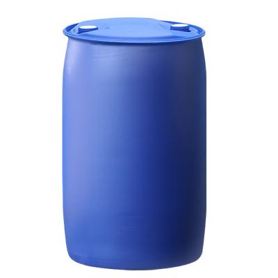 China HDPE Blue Chemical Plastic Drum 200L Reusable with Screw Cover for sale