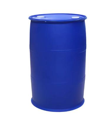 China Customized 55 Gallon Plastic Barrel Reusable 200L Closed Top Container for sale