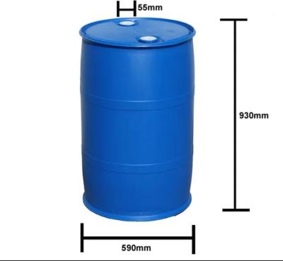 China HDPE tambor químico plástico plástico superior aberto do OEM/ODM do cilindro de 55 galões à venda