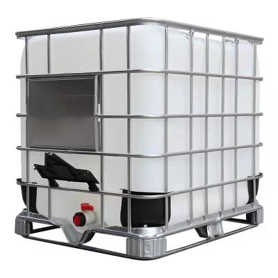 China Water Oil IBC Chemical Container HDPE 1000 Liter Water Tanks for sale