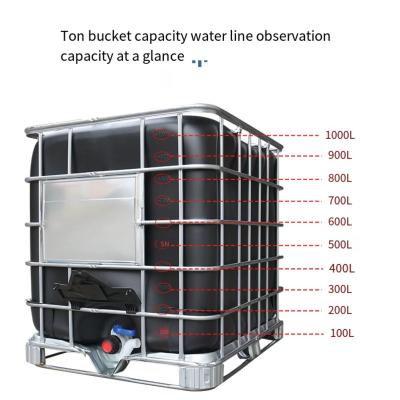 China IBC 1000 de Totalisatorshdpe van de Liter Chemische Opslag Vloeibare Opslagcontainers Te koop