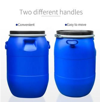 China 120L Plastic Chemical Barrel Leakproof HDPE Plastic Storage Drum for sale